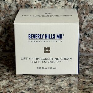 Beverly Hills MD Lift + Firm Sculpting Cream for Face & Neck - White
